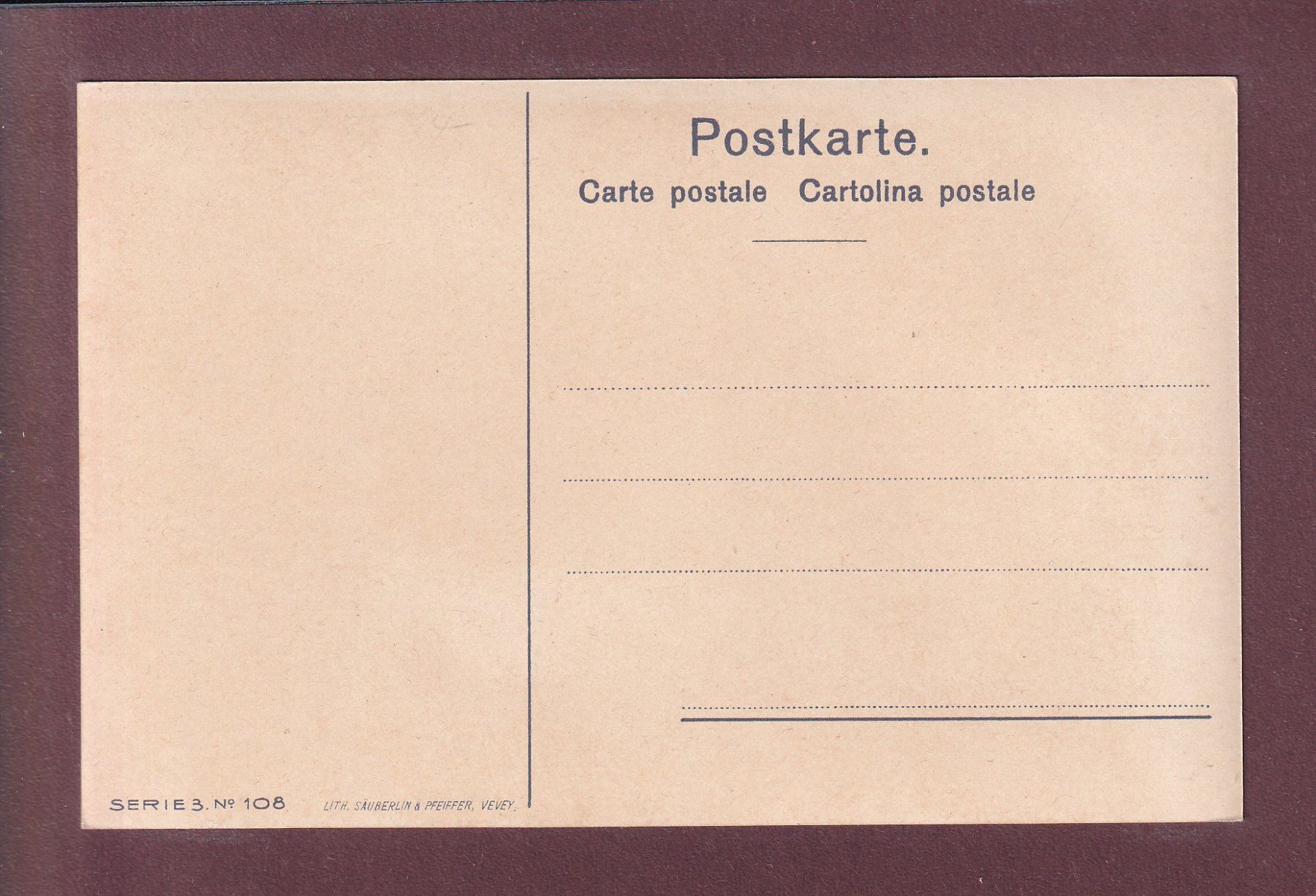 Cartes postales: Kirche von SAANEN – D'occasion à Pully par nicecards 1
