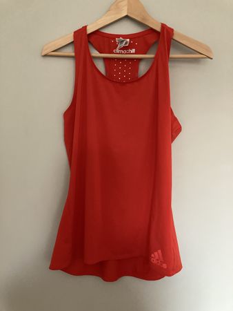 Adidas Climachill Fitness-Top rot, Gr. S