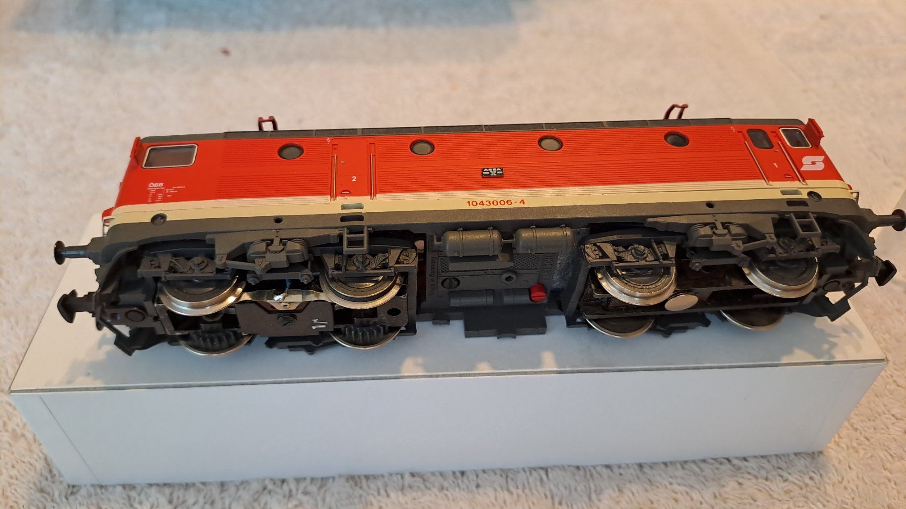 Fleischmann Modellini di ferrovie: Fleischmann öBB e-Lok Analog H0 GL – Usato da Winterthur venduto da Riebeli333 6