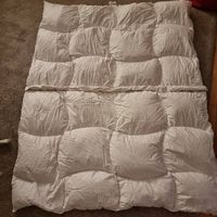 Kinderduvet 135×170cm, 75% echte Daunen, wie neu