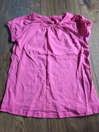 Mädchen Oberteil Shirt Sommer pink 110/116 H&M