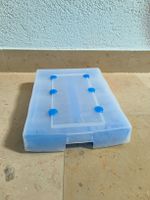 HAN Lernkartei CROCO 2-6-19, A8 quer, blau-transluzen