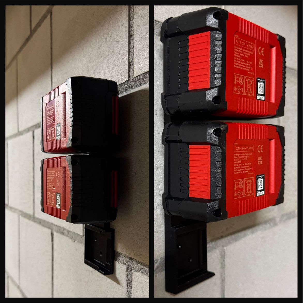 Supporti a parete: Einhell 3er Akku Wandhalterung 18V – Nuovo e nell'imballaggio originale da Unterseen venduto da goldmen 3