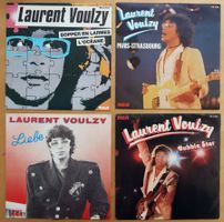 LAURENT VOULZY - 4 VINYL SINGLES (VG- bis NM)