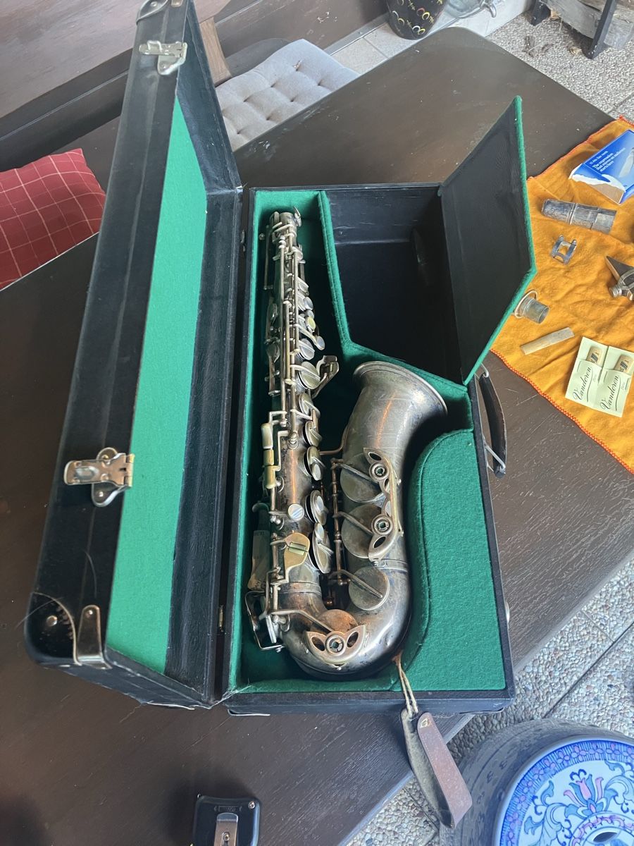 Vintage Instruments de musique: Vintage Saxophon – D'occasion à Schönenbuch par ElStigg 6