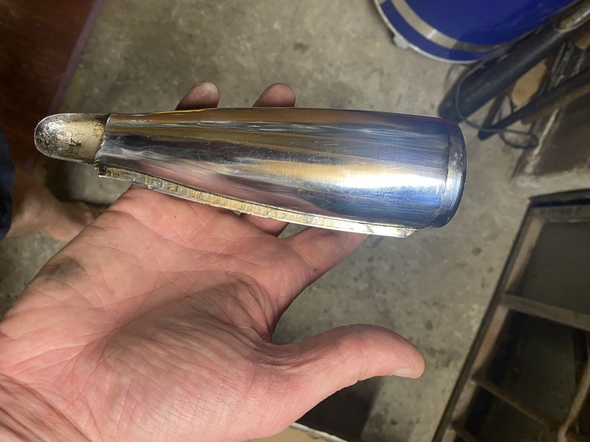 Puch Mofas: Puch velux Ende Stuck Auspuff Original – Gebraucht aus Capolago von Lillo22