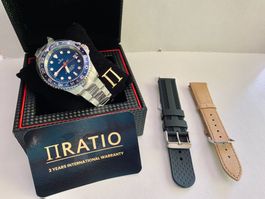 RATIO Freediver GMT, Seiko NH34 mouvement Men !