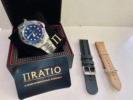 RATIO Freediver GMT, Seiko NH34 movement Men !