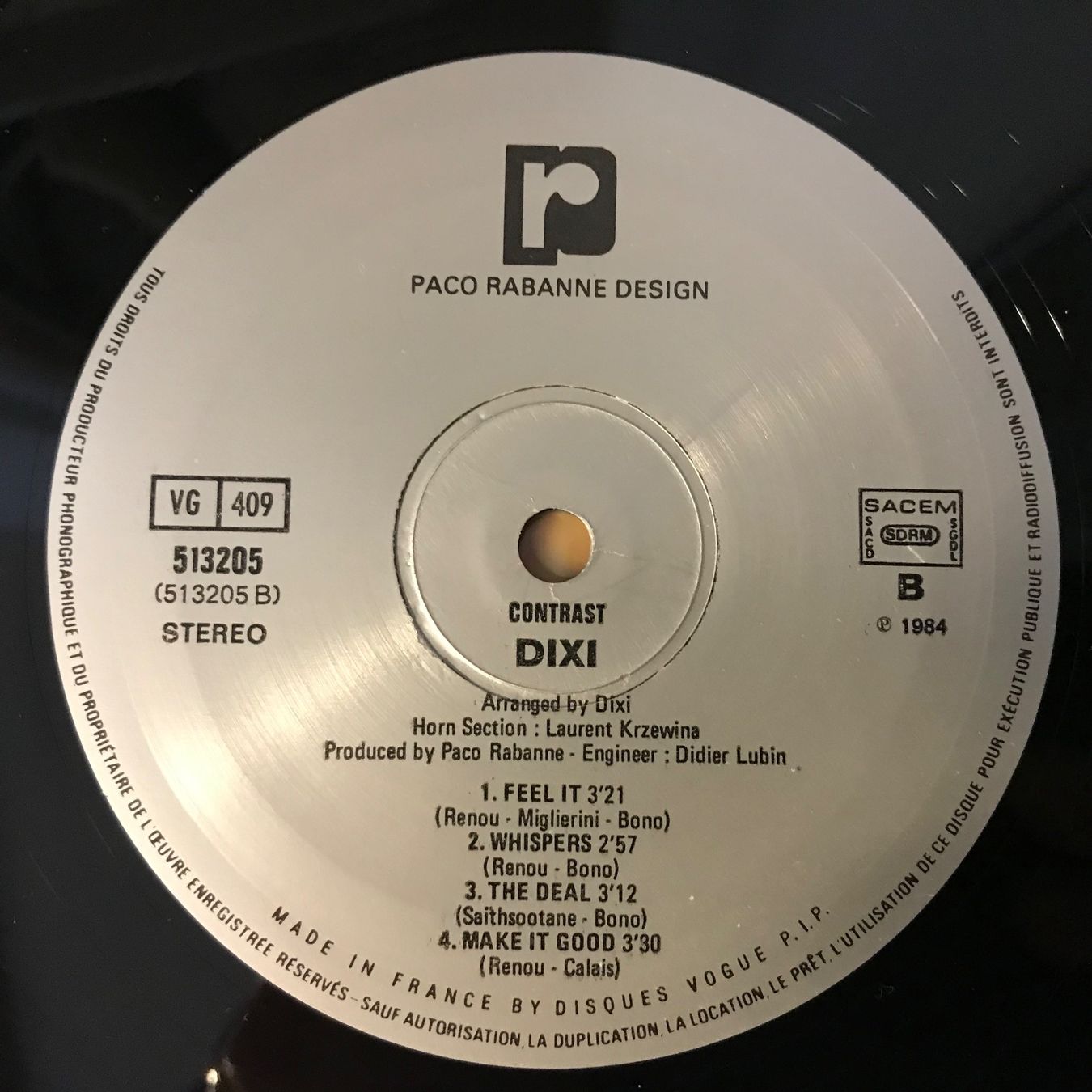 Schallplatten: Dixi - Contrast – Gebraucht aus Aesch BL von BlueMusicRecords 3