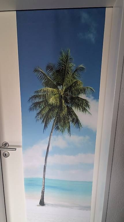 Foto & Immagini: Wandbild - Palme am Strand – Usato da Unterendingen venduto da soern2000