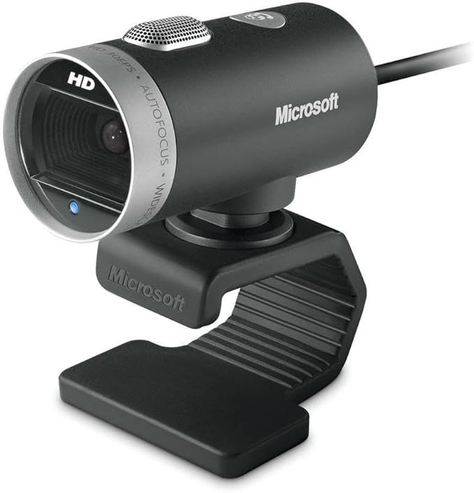 Microsoft Webcam: Microsoft LifeCam mit Micro, 1280 x 720, 30fps, 5MP, USB – Usato da Goldau venduto da Neocity