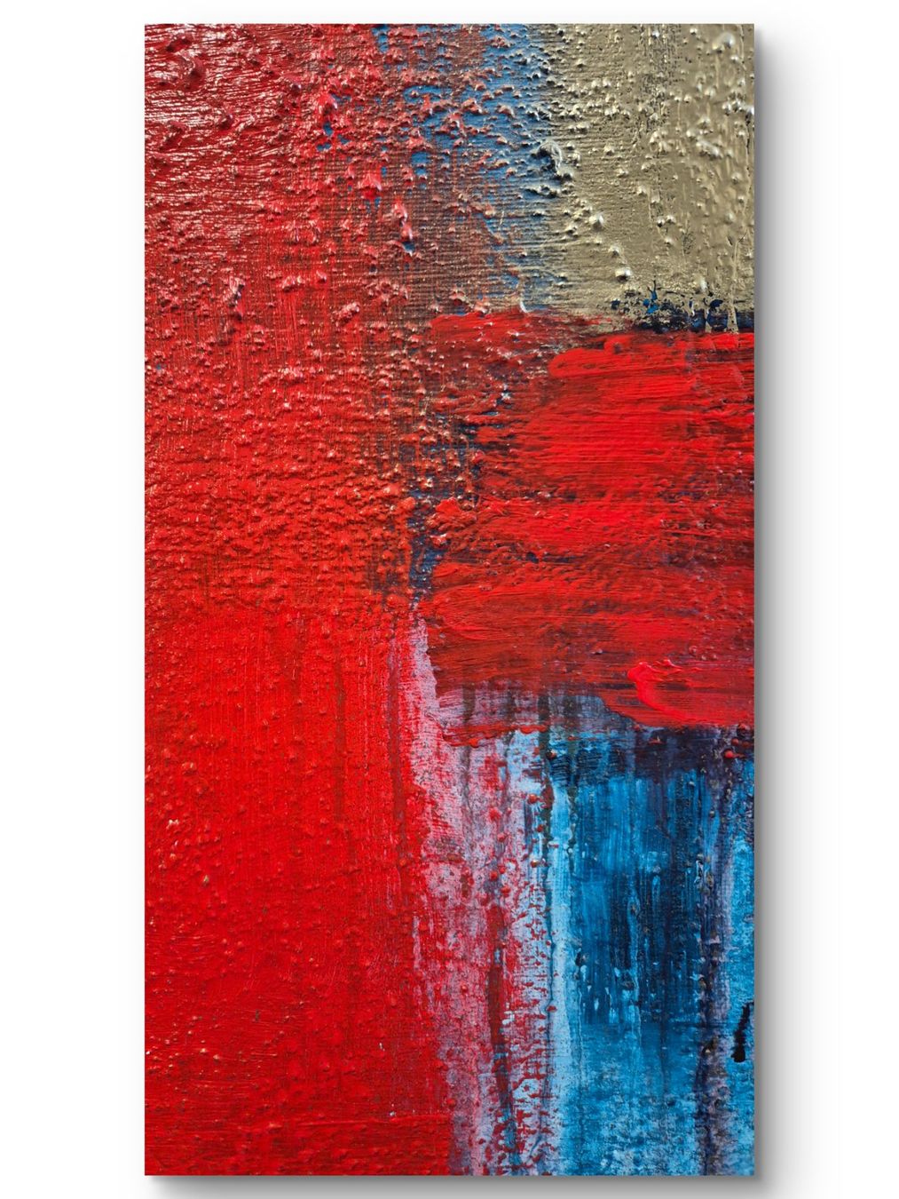 Foto & Immagini: Abstraktes Bild 80x100cm mit Rahmen – Nuovo (secondo la descrizione) da Urdorf venduto da Contra8 4