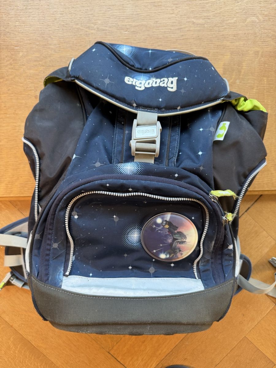 Ergobag Borse & Zaini: Ergobag Schulrucksack Set Galaxie, gebraucht – Usato da Basel venduto da martinho7 6