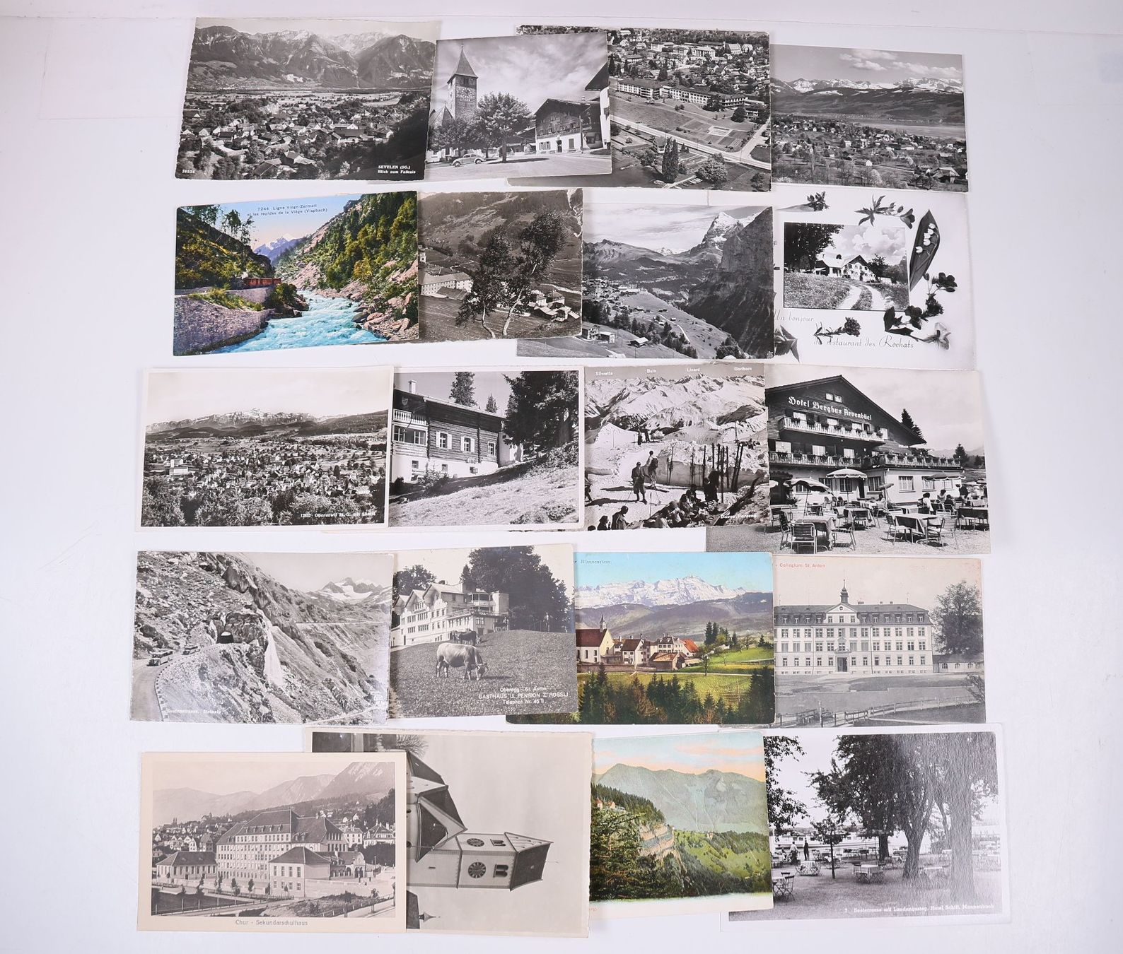 Cartoline postali: 20 alte Postkarten – Usato da Hettlingen venduto da Scholi99