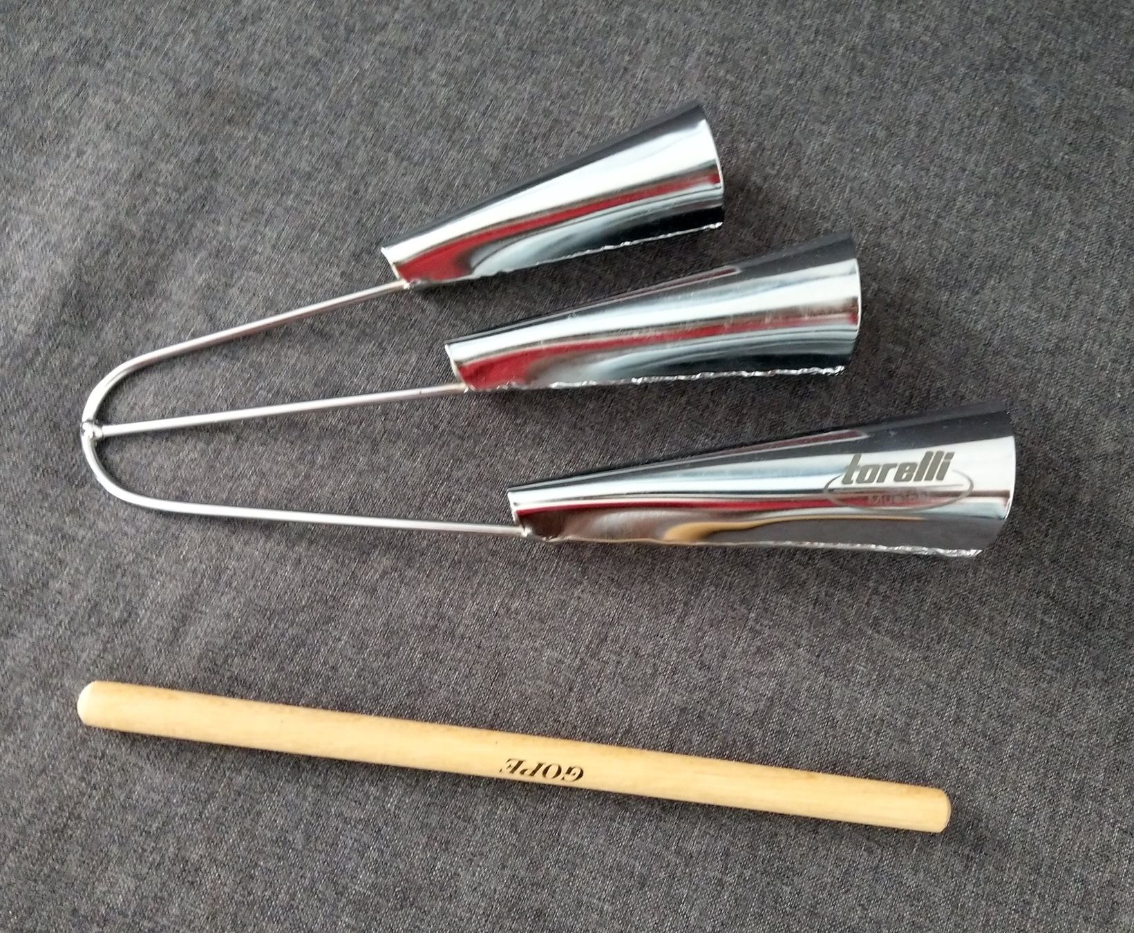 Musikinstrumente: Agogô Trio neuf – Neu und originalverpackt aus Vevey von Djporradao 2