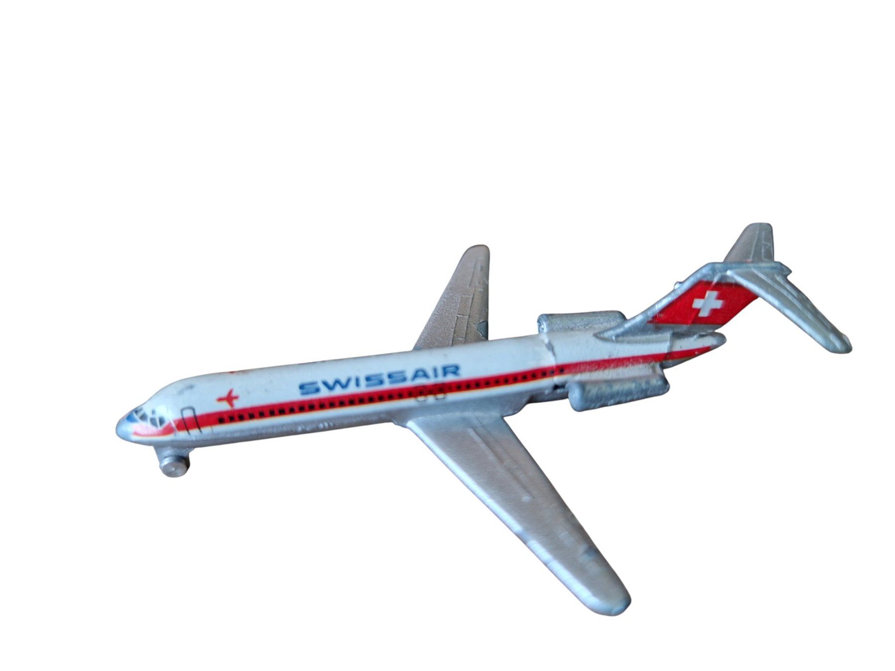 Swissair Kit di modellismo & Modellini statici: Flugzeug Modell Swissair DC9 Schuco – Usato da Mörschwil venduto da lindaswunderkiste 9