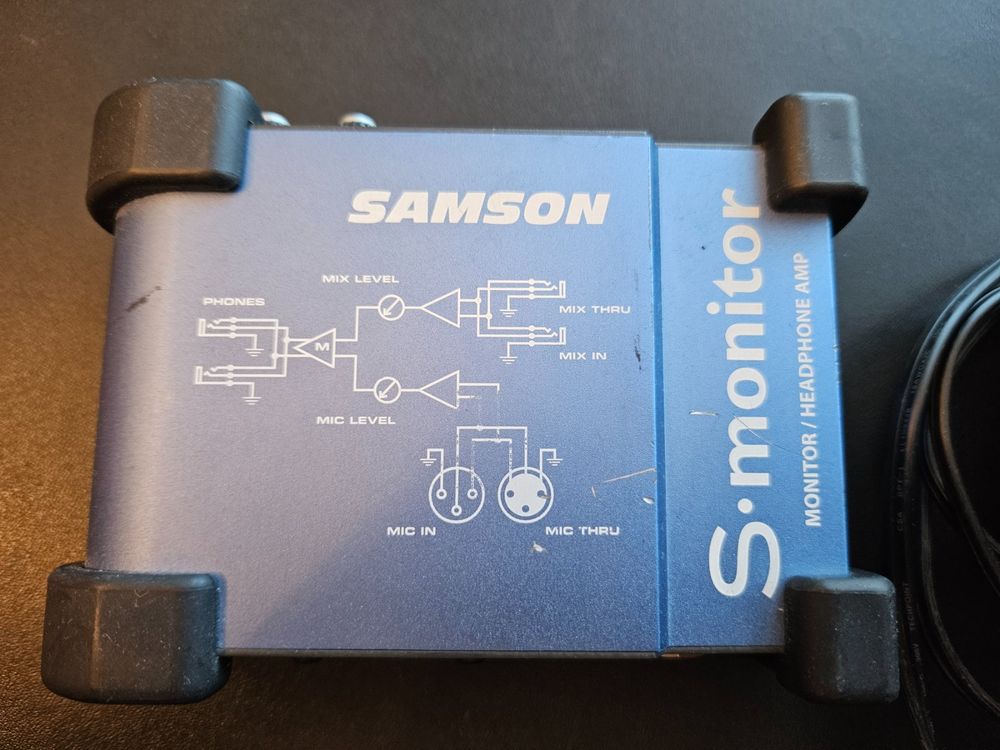 Samson s discount monitor headphone amp