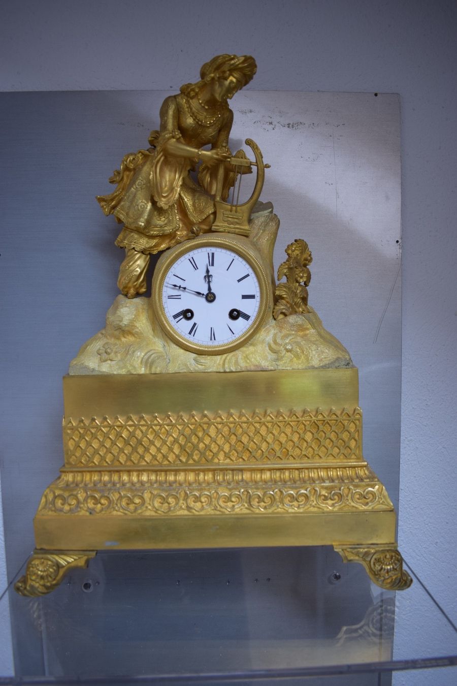 Orologi da terra & Orologi da parete: Pendule de cheminée-Kaminuhr – Usato da St-Légier-Chiésaz venduto da Antichorloge 1