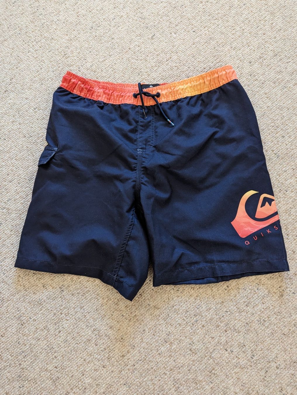 Quiksilver Costumi da bagno: Quicksilver Badeshorts dunkelblau – Usato da Spiez venduto da Crazyduck