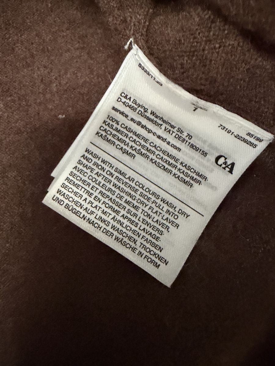 C&A Gilet & Giacche senza maniche: C&A Cashmere Weste S-M – Nuovo (secondo la descrizione) da Bern venduto da Schris08 2