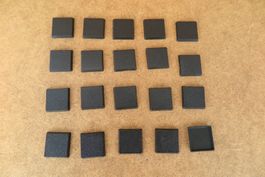 Für Warhammer: Base - 20 Bases 25 x 25 mm