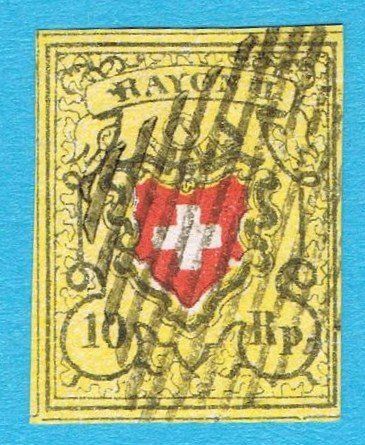 Tutti i francobolli: 16II T34 D LO – Usato da Biberstein venduto da Jura39