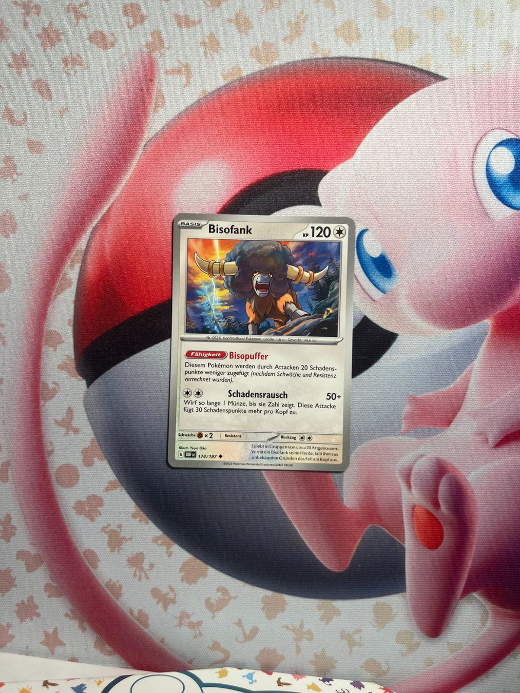 Pokémon Carte collezionabili: Bisofank Pokemon Karte Holo/Reverse Holo/Common – Usato da Winterthur venduto da ale_6z2f