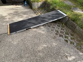 Hunderampe 183 x 38 cm 150 kg belastbar
