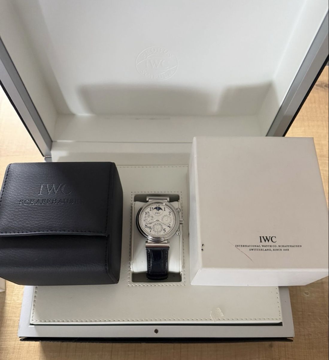 IWC Bracciali & Braccialetti: IWC Da Vinci ewiger Kalender Chronograph – Usato da Zürich venduto da daki81