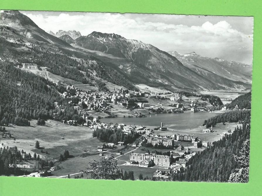 Ansichtskarten: St. Moritz – Gebraucht aus Zürich von t24_de