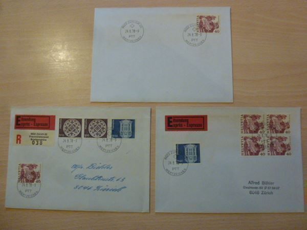 Tutti i francobolli: Lot ++ Papieränderung 1978 – Usato da Walkringen venduto da Casablanca777 2