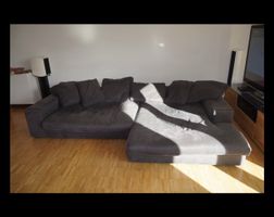 Sofa von Interio, dunkelgrau, gebraucht