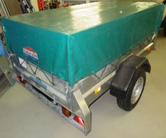 Sachentransportanhänger Humbaur HB 100 Brücke m.Verd. ab MFK