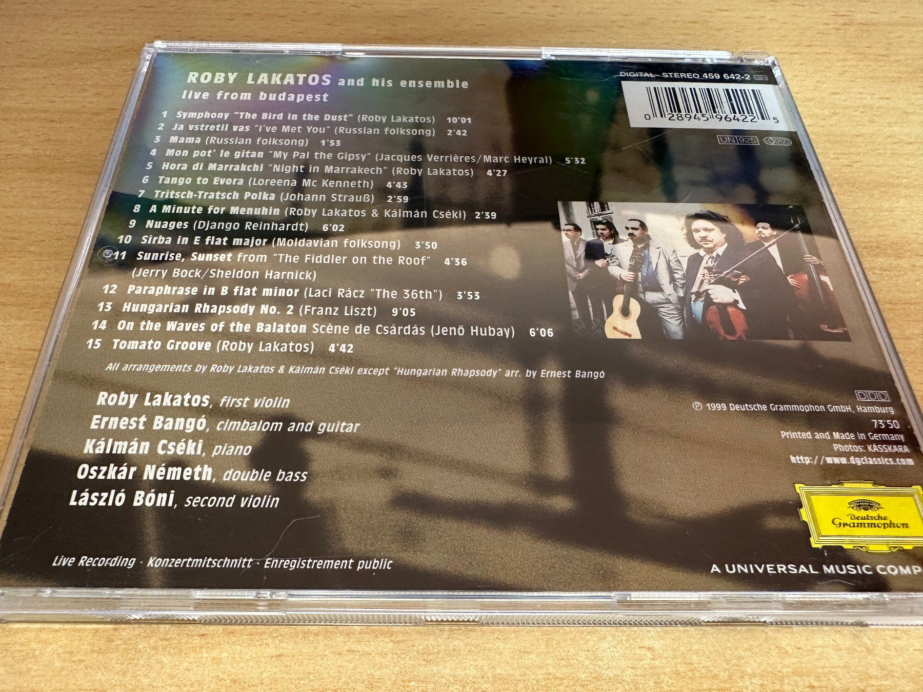CD: Lakatos – Live From Budapest – Usato da Rikon im Tösstal venduto da Alpenmutz 1