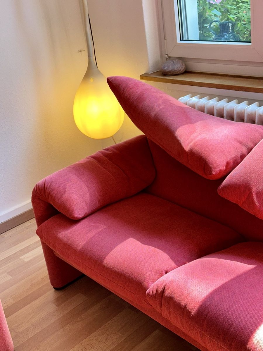 Divani: Cassina Maralunga Sofa, Sessel und Ottoman – Usato da Zürich venduto da N-Habegger 2