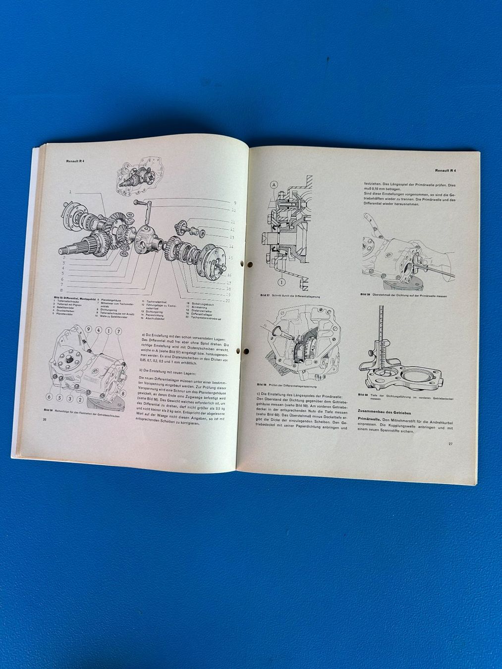 Livres: Reparaturanleitung  Renault 4 – D'occasion à Boswil par pavo1 7