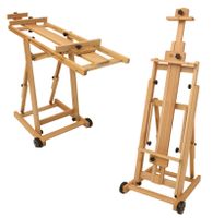 Atelierstaffelei #131 Buchenholz