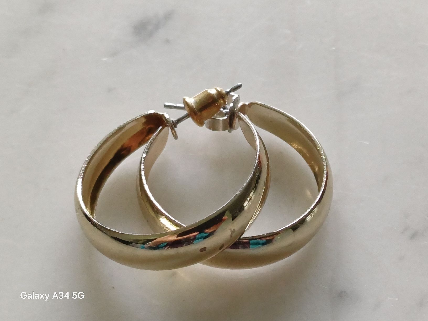 Ohrringe & -stecker: SCHÖNE OHRSTECKER "CREOLEN" VERGOLDET – Neu (gemäss Beschreibung) aus Au ZH von FashionConsultant 4