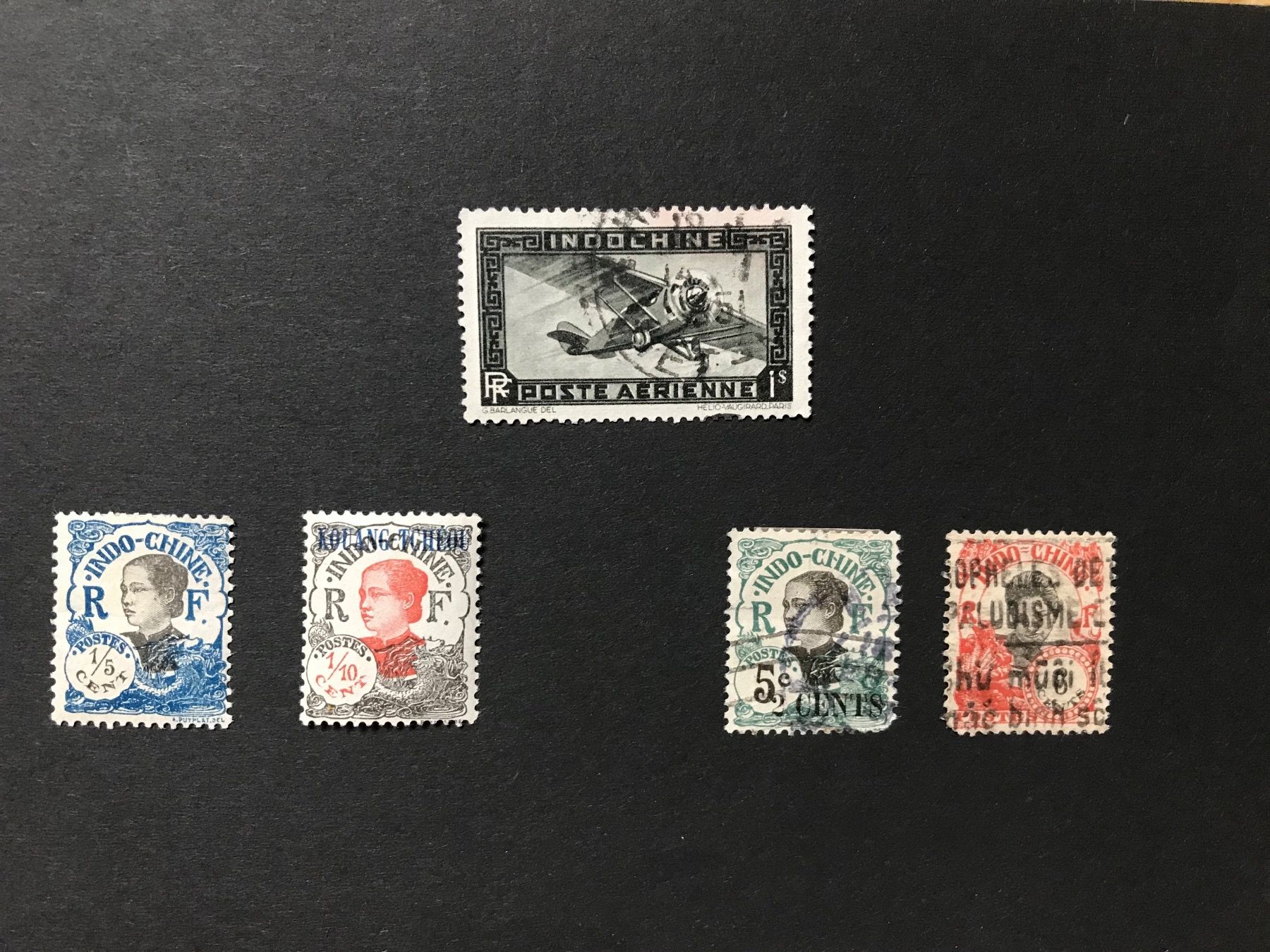 Alle Briefmarken: Kleinlot Indo-China – Gebraucht aus stäfa von brandy66