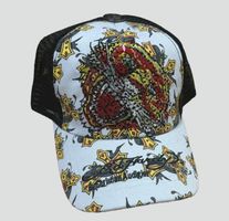 Ed Hardy Trucker Cap Christian Audigier vintage streetwear