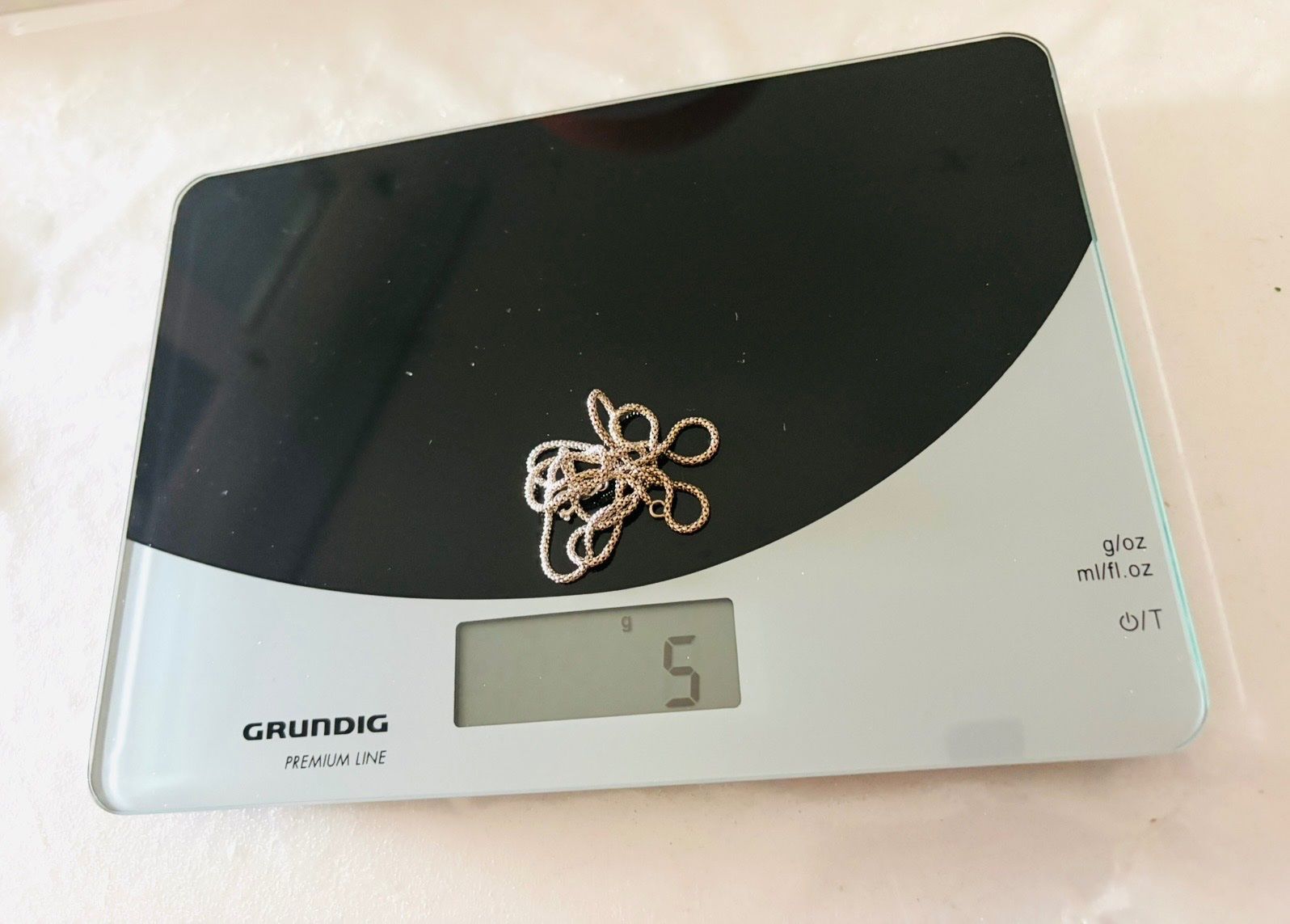 Ketten: 750er Gold Kette Collier – Gebraucht aus Etoy von Diadefin 4