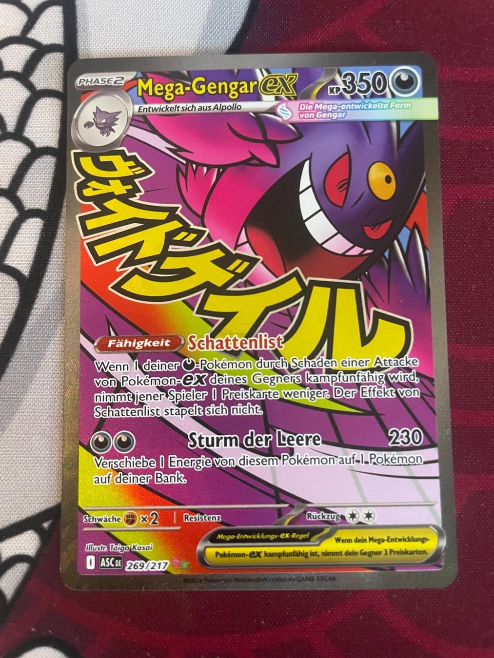 Pokémon Carte collezionabili: MEGA Gengar attack rare ascended heroes – Nuovo (secondo la descrizione) da Watt venduto da BettinaRe01