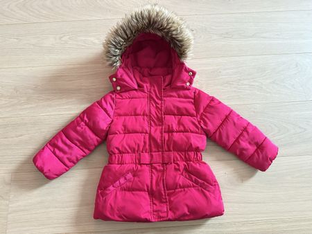 Magnifique manteau veste doudoune Jacadi 3 ans rose fuchsia