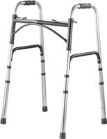 Gehgestell faltbar höhenverstellbar Aluminium Senioren