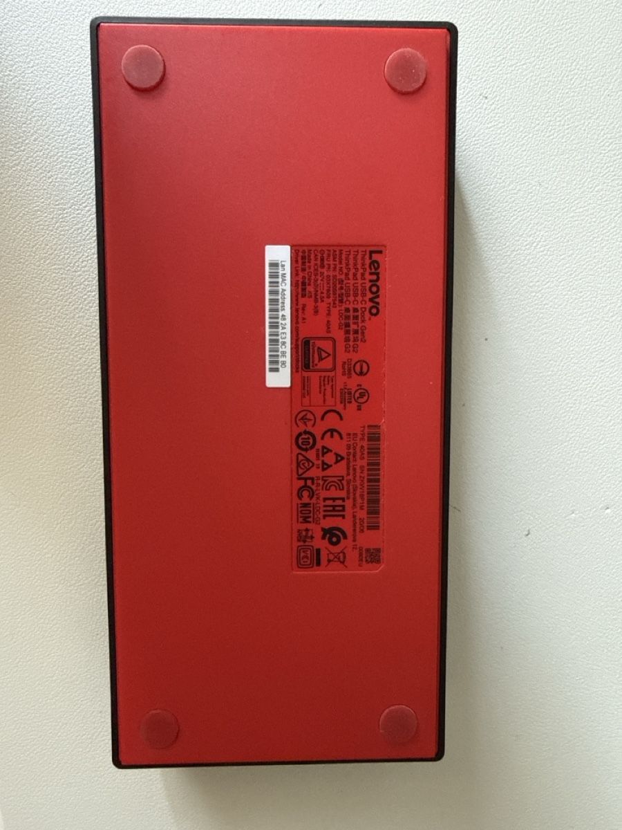 Lenovo Dockingstation: Lenovo ThinkPad USB-C Dock Gen 2 – Neu (gemäss Beschreibung) aus Zürich von van_h9h7 3