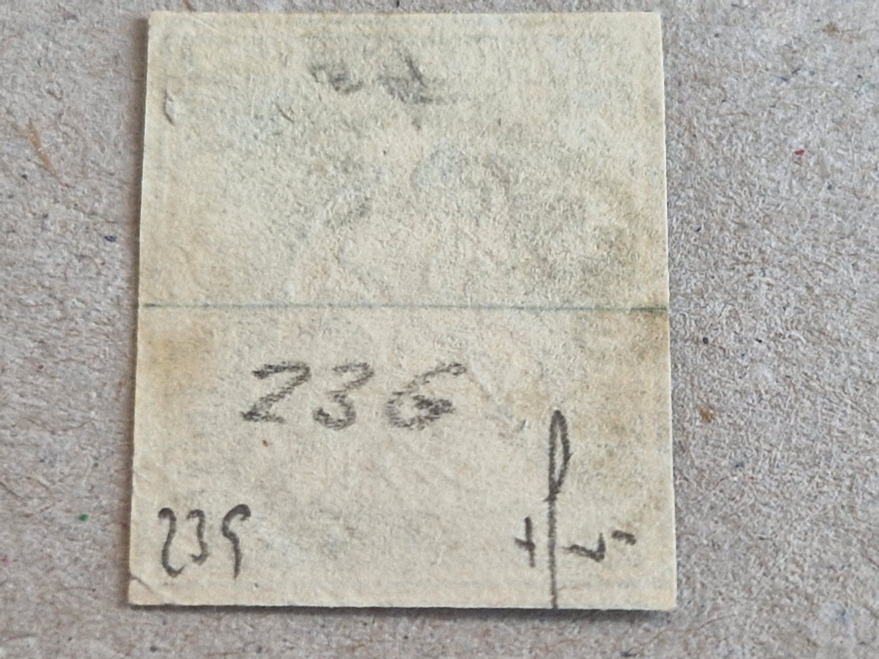 Alle Briefmarken: Strubel 23G, signiert, ab 1.- – Gebraucht aus Burgdorf von Glossy01 3