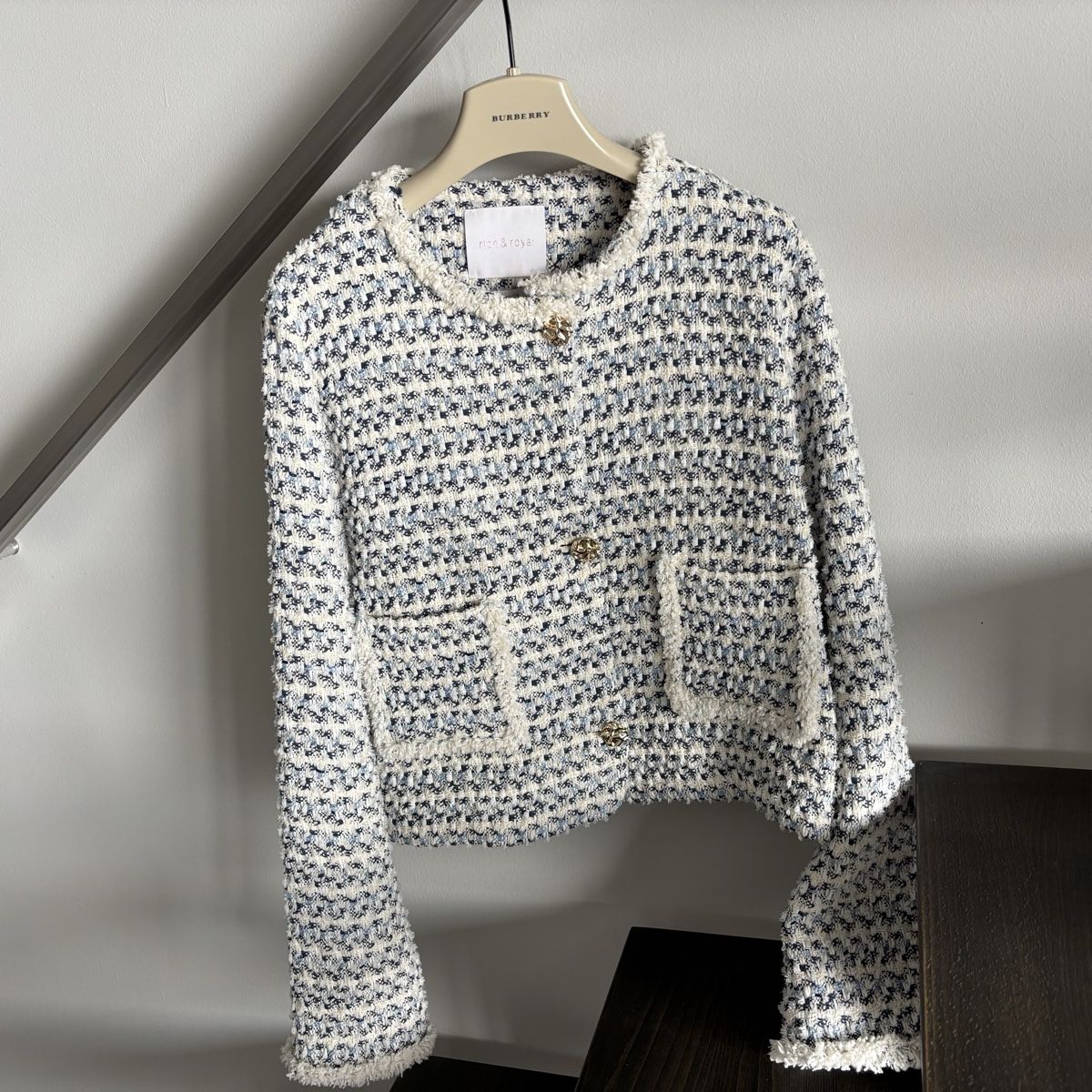 Rich & Royal Giacche: Rich & Royal Kastenjacke Tweed – Nuovo (secondo la descrizione) da Biel/Bienne venduto da Eiskristall08 2