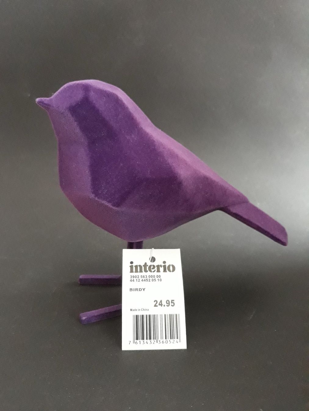Toutes les décorations: Decorazione Interio uccello --> "BIRDY", color viola – Neuf (Voir description) à Gordevio par bre_jwm5 4