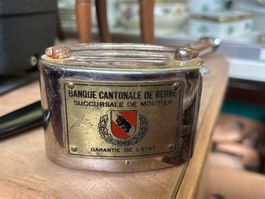 Kässeli Kantonalbank Bern BAUER AG Zürich.Vintage Rarität!