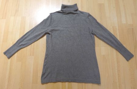 Oui - Rollkragenpullover - graubraun - Grösse 42